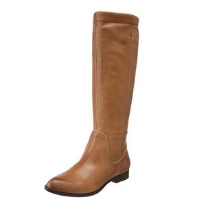 Frye 100% Leather So Soft Cindy Slouch Boots Riding Boots Women’s 8.5 Tan Brown